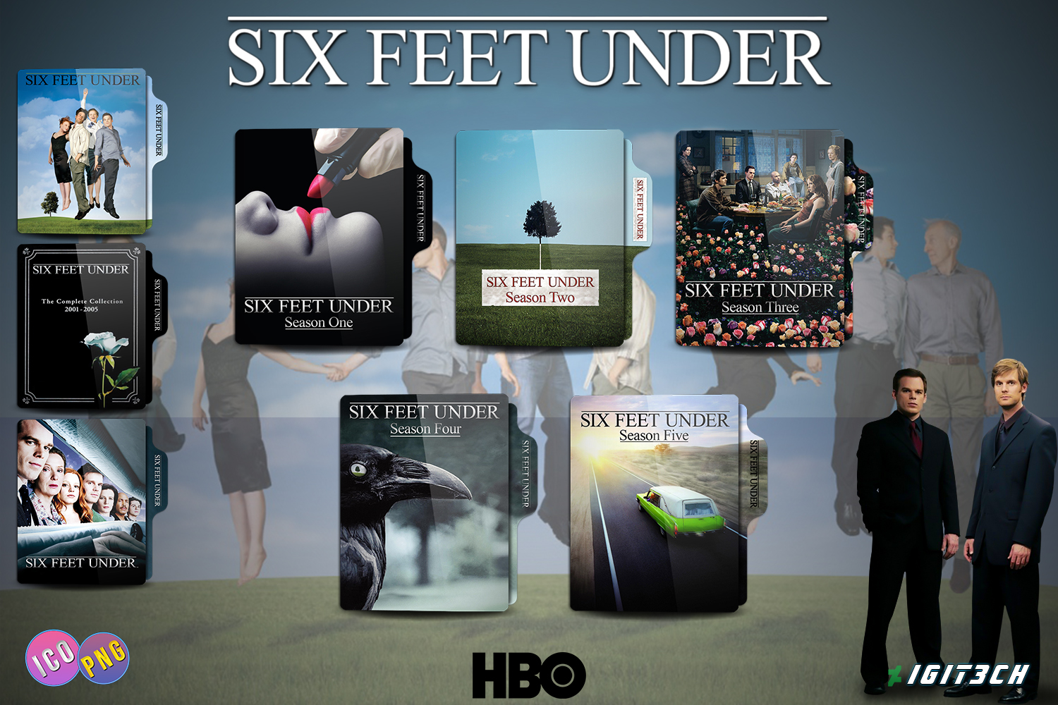 Six Feet Under [Folder Icons] by igit3ch on DeviantArt