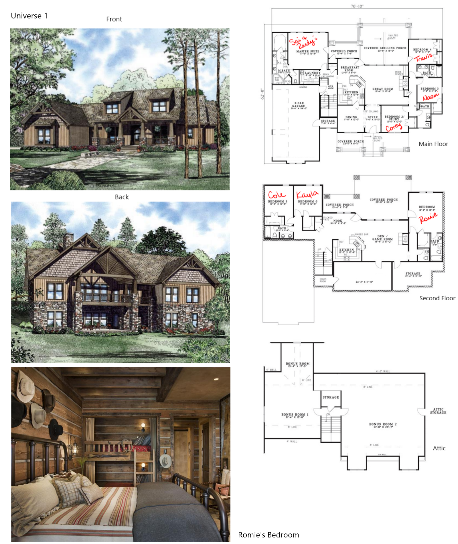 U1: Home Layout