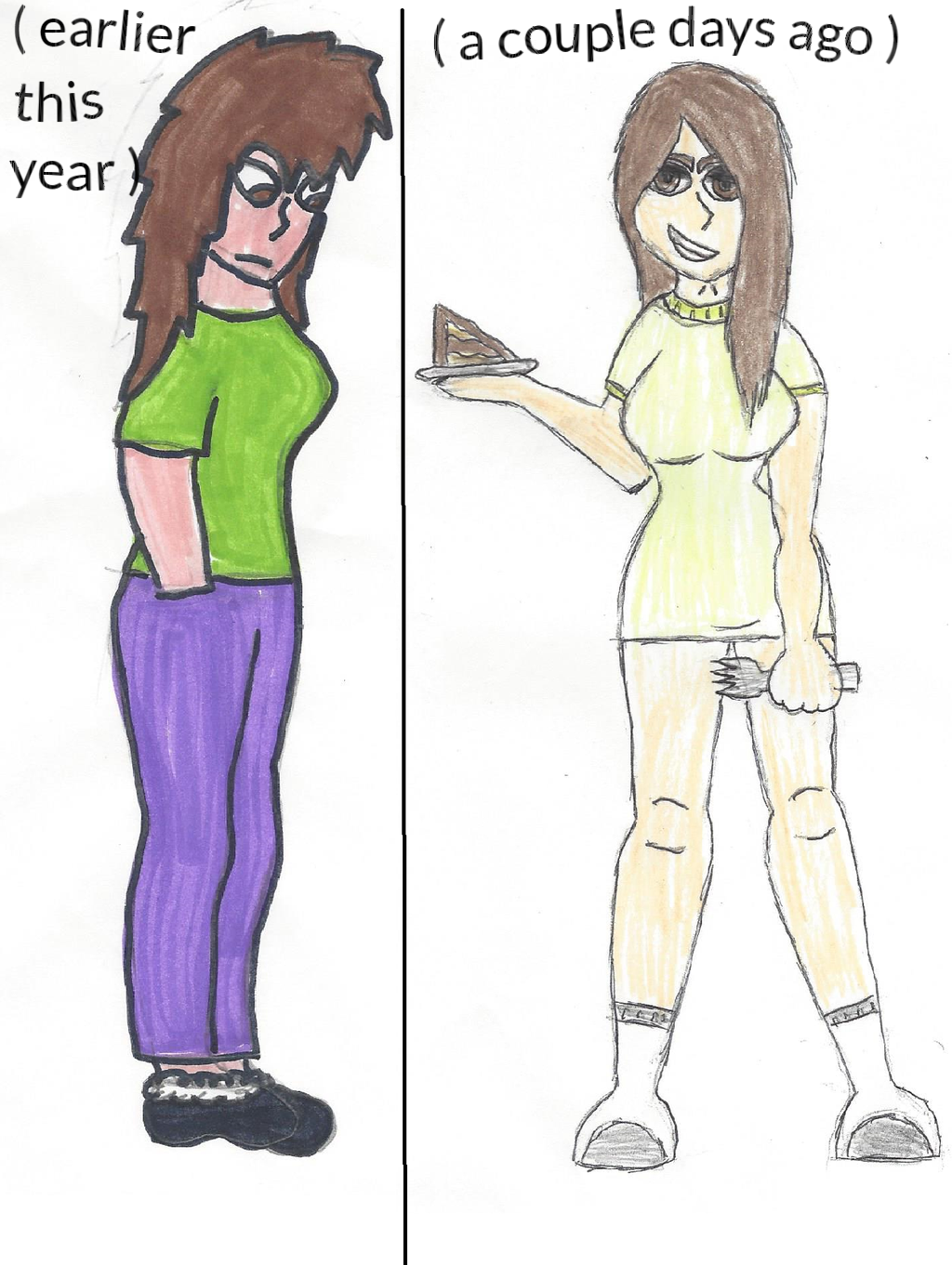 BEFORE AND AFTER by FreyaFooFoo on DeviantArt