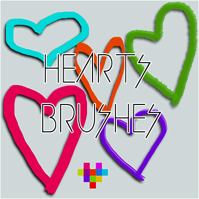 Hearts Brushes