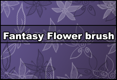 Fantasy Flower brush