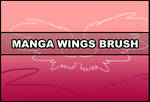 Manga wings brush