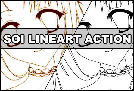 Soi Lineart action