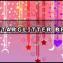 Star glitter brush