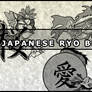 Japanese ryo brush