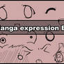 Manga expression brush