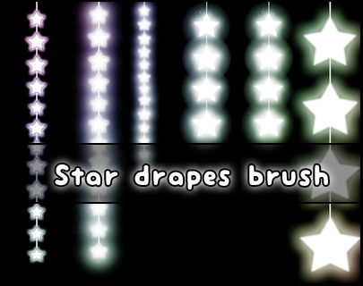 Star Drapes brush