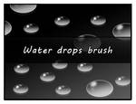 Water drop brush