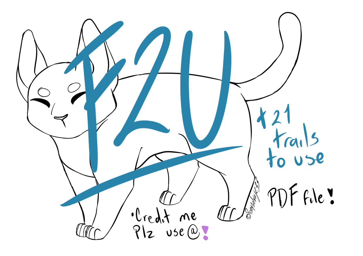 F2U | Cat lineart by ponysalvaje33 on DeviantArt
