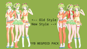 MMD YYB MEGPOID/Gumi Pack DL