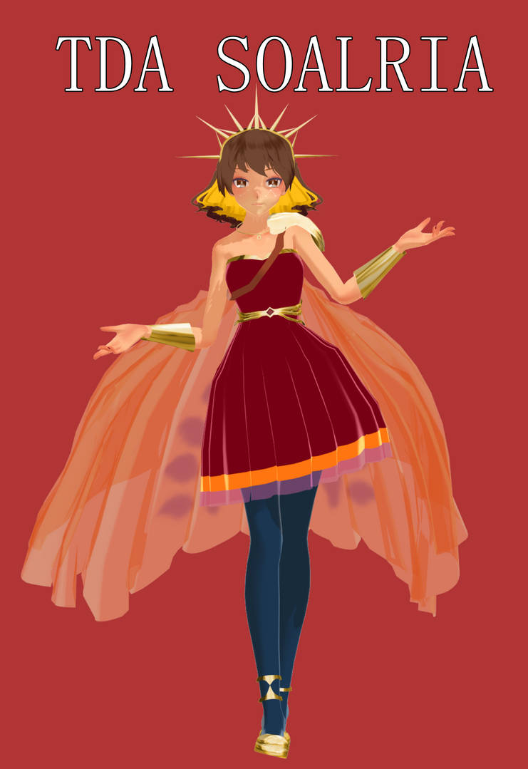 [MMD] Tda SOLARIA Model DOWNLOAD [SynthV] by Rubeeish on DeviantArt