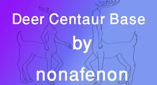 Deer Centaur Base by nf4life on DeviantArt
