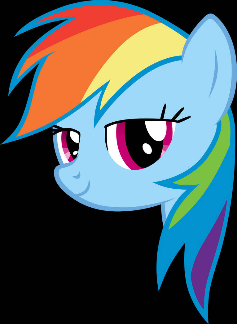Floating Dashie Head by cthulhuandyou