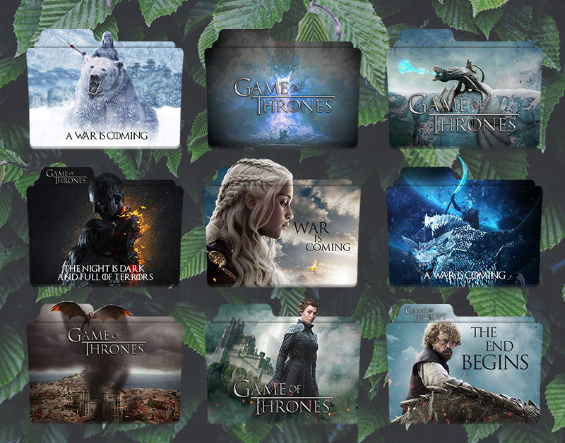 Game Of Thrones Folder Icons Pack by Dgolan111 on DeviantArt