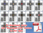 Sonic 2 Item Boxes PDF of Pieces