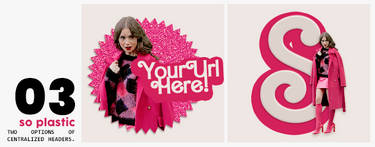 so plastic - two header templates by petalsource