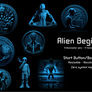 Alien Beginnings Start Backdrop 