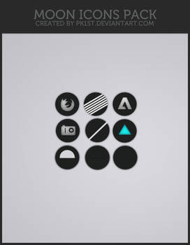 Moon icons pack