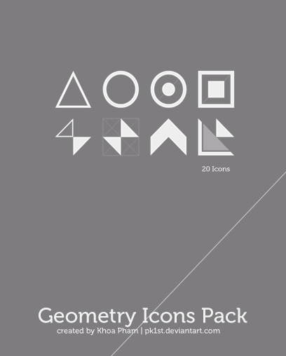 Geometry Icons Pack