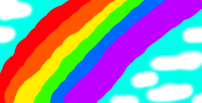 Rainbow Sky by Soifon101 on DeviantArt