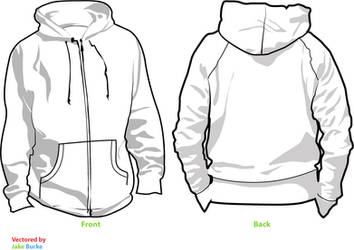 Hoodie template V2