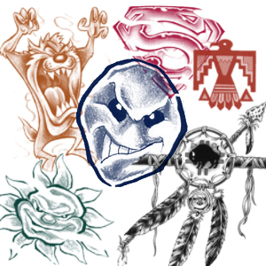 Various Tattoo brush set II by noema-13 on DeviantArt