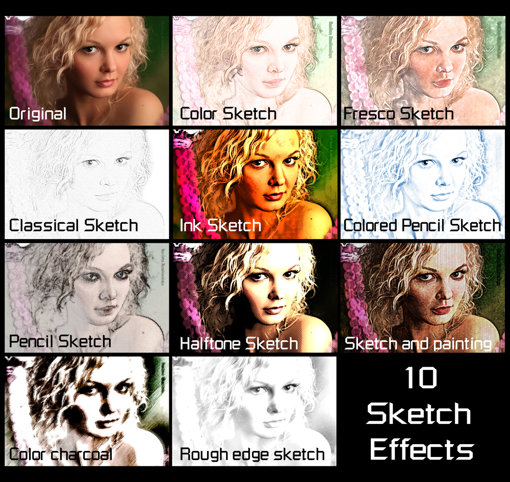 10 sketch effects