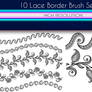 10 Lace Borders Brush Set 02