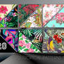 20 Tropical Patterns set