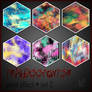 My impressionism paint effect texture set 02