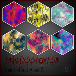 My impressionism paint effect texture set 03