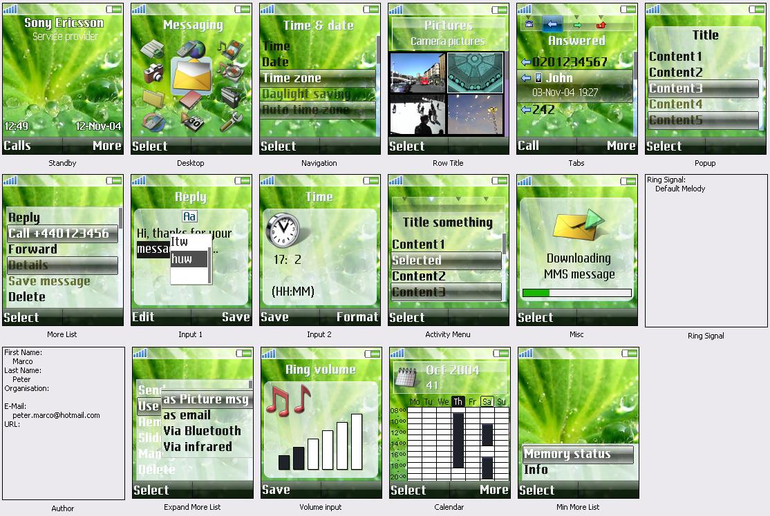 Vista Theme for Sony Ericsson