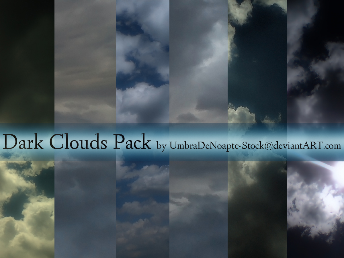 Dark Clouds Stock Pack