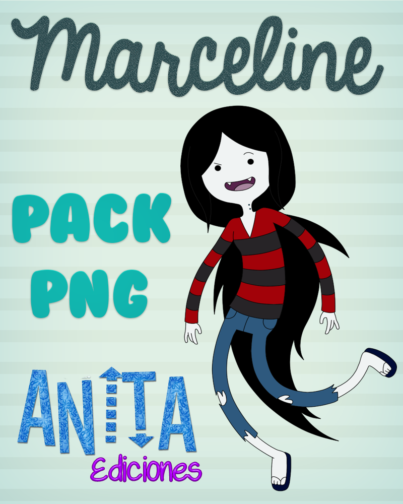 Pack PNG Marceline By AnitaEdiciones