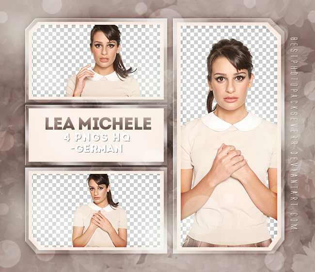 Png Pack 1107: Lea Michele