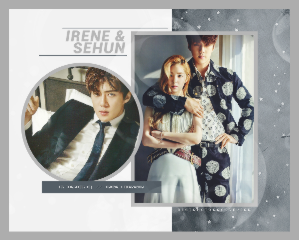 Photopack 17684 - Irene (Red Velvet) y SeHun (EXO)