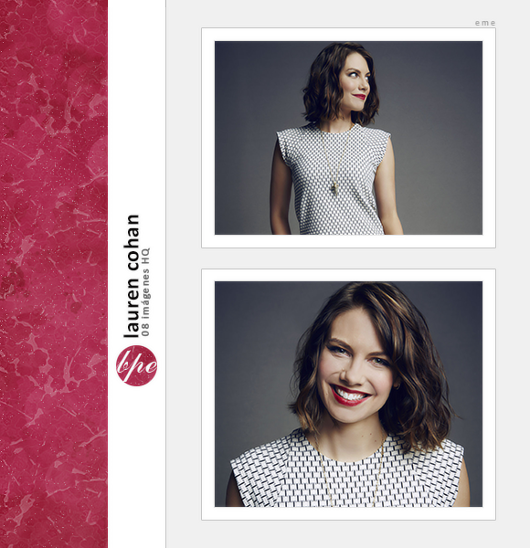 Photopack 28350 - Lauren Cohan by southsidepngs on DeviantArt