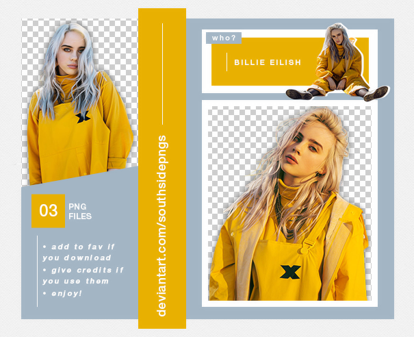 Png Pack 4079 - Billie Eilish by southsidepngs on DeviantArt
