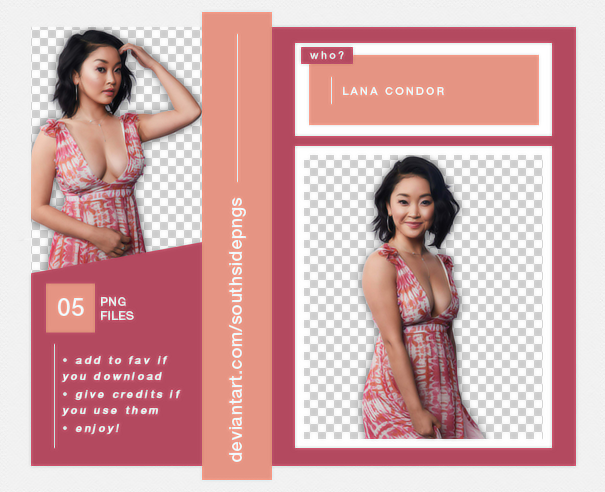 Png Pack 4119 - Lana Condor