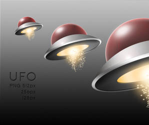 UFO single icon