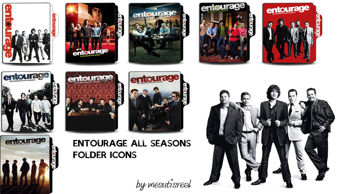 Entourage All Seasons Folder Icons by mesutisreal on DeviantArt
