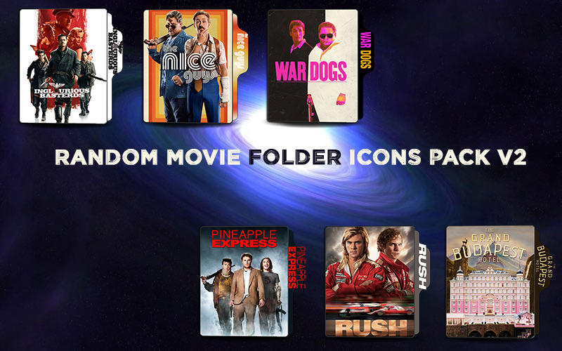 Random Movie Folder Icon Pack v2 by mesutisreal on DeviantArt