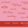 Love Song Brushes