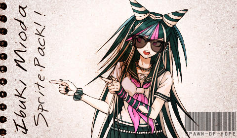 Ibuki Mioda Sprite Pack!