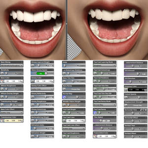 Iray Teeth shader