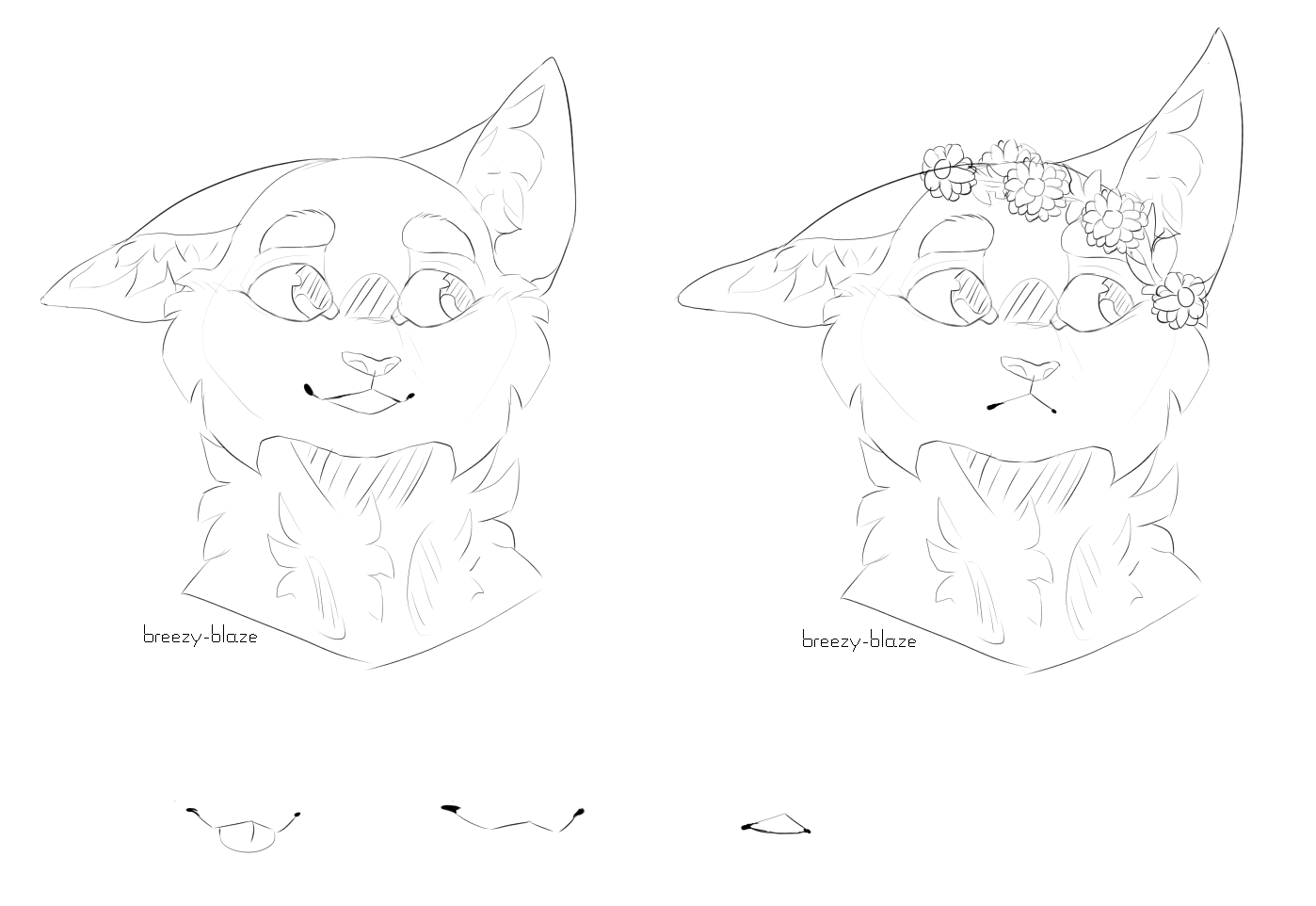 Cat Icon Base Digital Download Lineart Make Your (Download Now) 