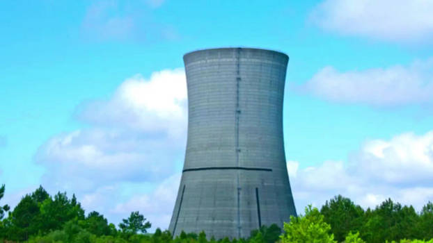 Savannah River Site Cooling Tower Implosion