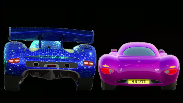 Cars 2 Carla Veloso and Holley Shiftwell Bumpers