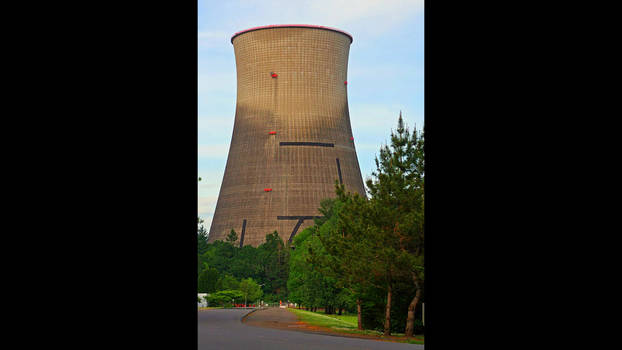 Trojan Nuclear Power Plant Cooling Tower Implosion