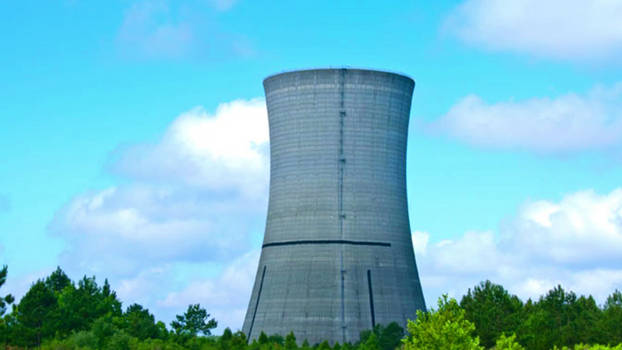 Savannah River Site Cooling Tower Implosion